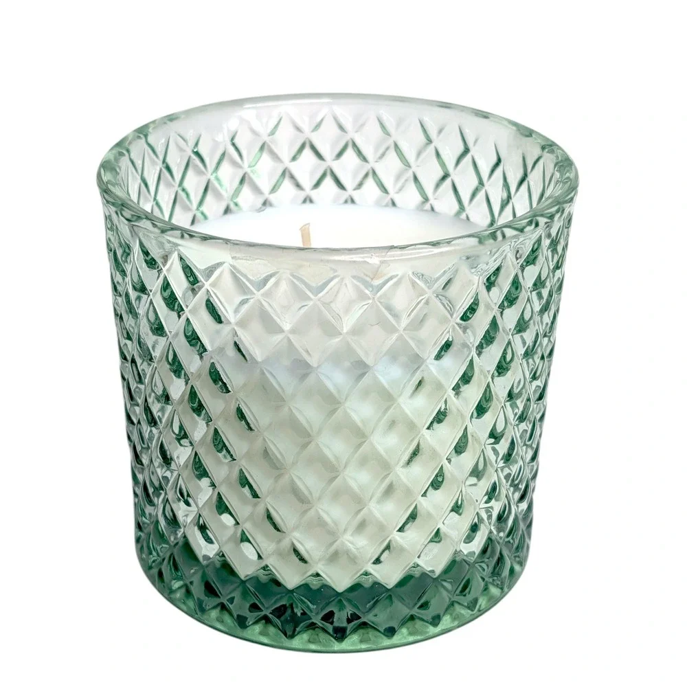 Kirkton House White Cedar Sage Luxury Candle‎ 12oz Green Glass Jar Tassel Lid
